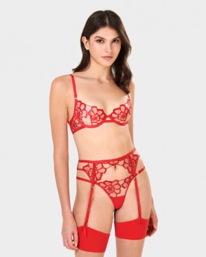 Bluebella Catalina 3 Sets Red | USADN3407